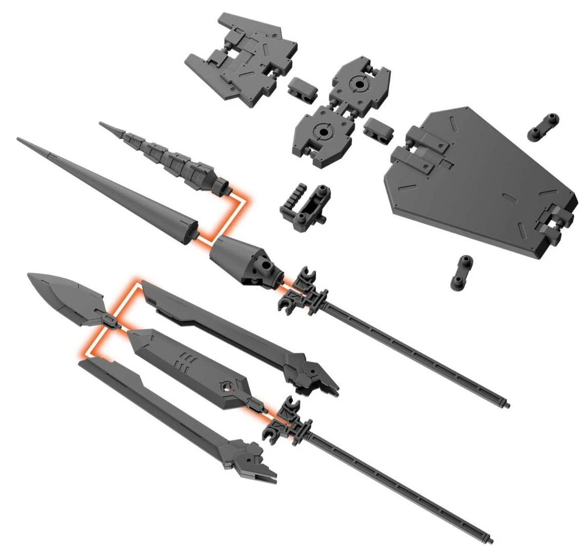 30MM 1/144 Scale Model Kit: W-09 Option Parts Set 3