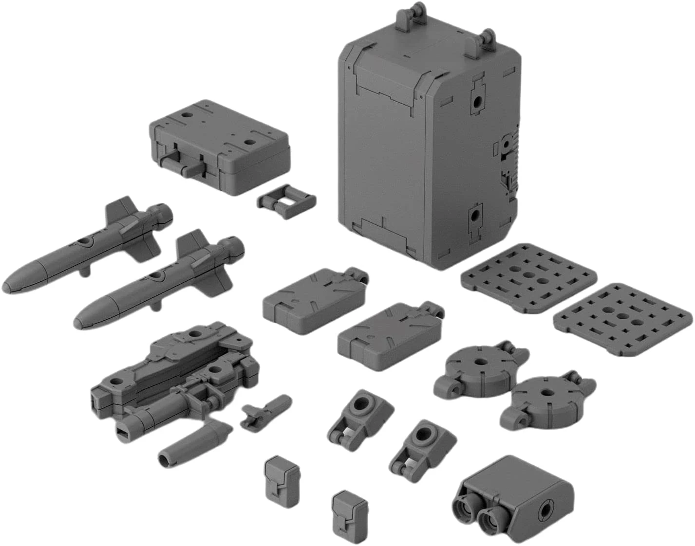 30MM 1/144 Scale Model Kit: W-17 Option Parts Set 8 (Multi Backpack)