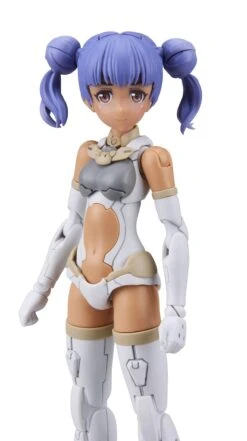 30MS Model Kit: Option Hair Style Parts Vol.3 Pigtails 3 (Purple 1)