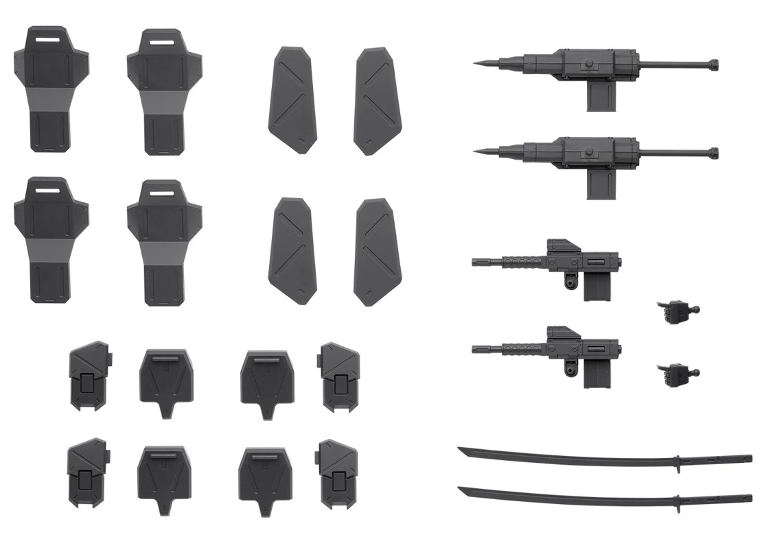 Amaim Warrior High Grade 1/72 Scale Model Kit: Weapon Set 5