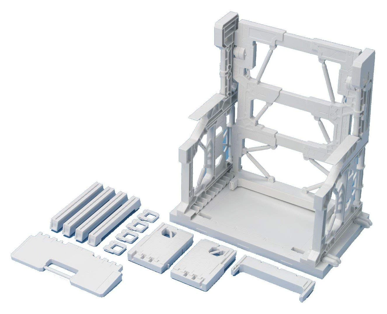 Gundam Builders Parts 1/144 Scale Model Kit: System Base 001 (White)