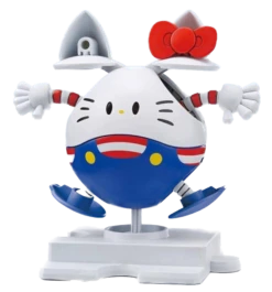 Gundam Haropla Plastic Model Kit: Hello Kitty X Haro (Anniversary Model)