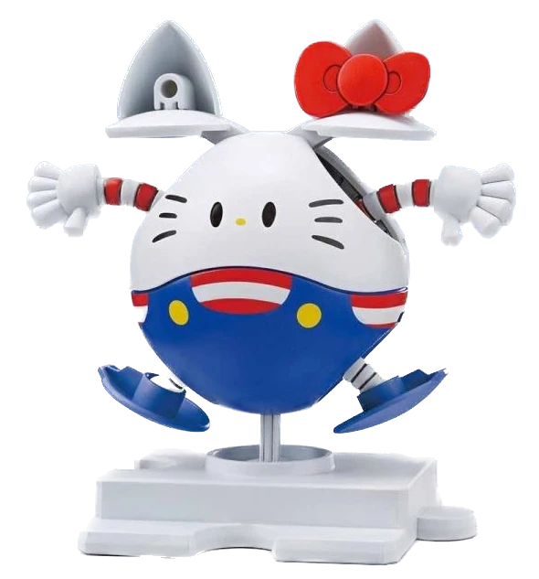 Gundam Haropla Plastic Model Kit: Hello Kitty X Haro (Anniversary Model)