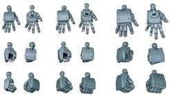 Gundam High Grade Build Custom 1/144 Scale Model Kit: #024 Jigen Build Knuckles 'Kaku'