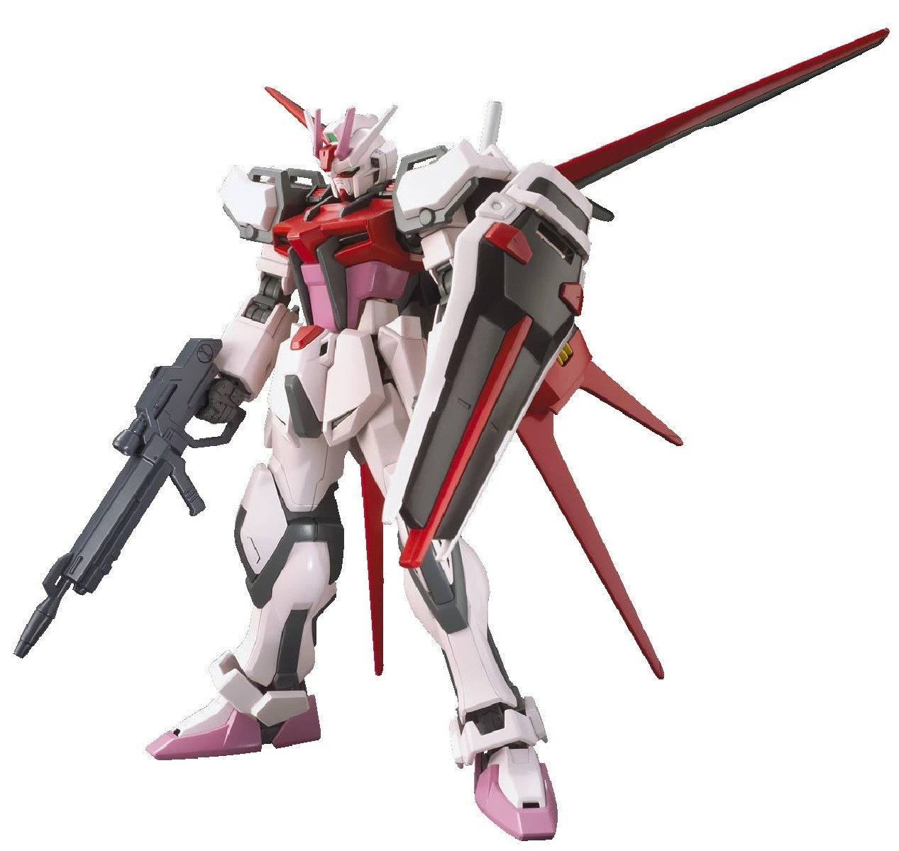 Gundam High Grade Cosmic Era 1/144 Scale Model Kit: #176 MBF-02+AQM/E-X01 Strike Rouge