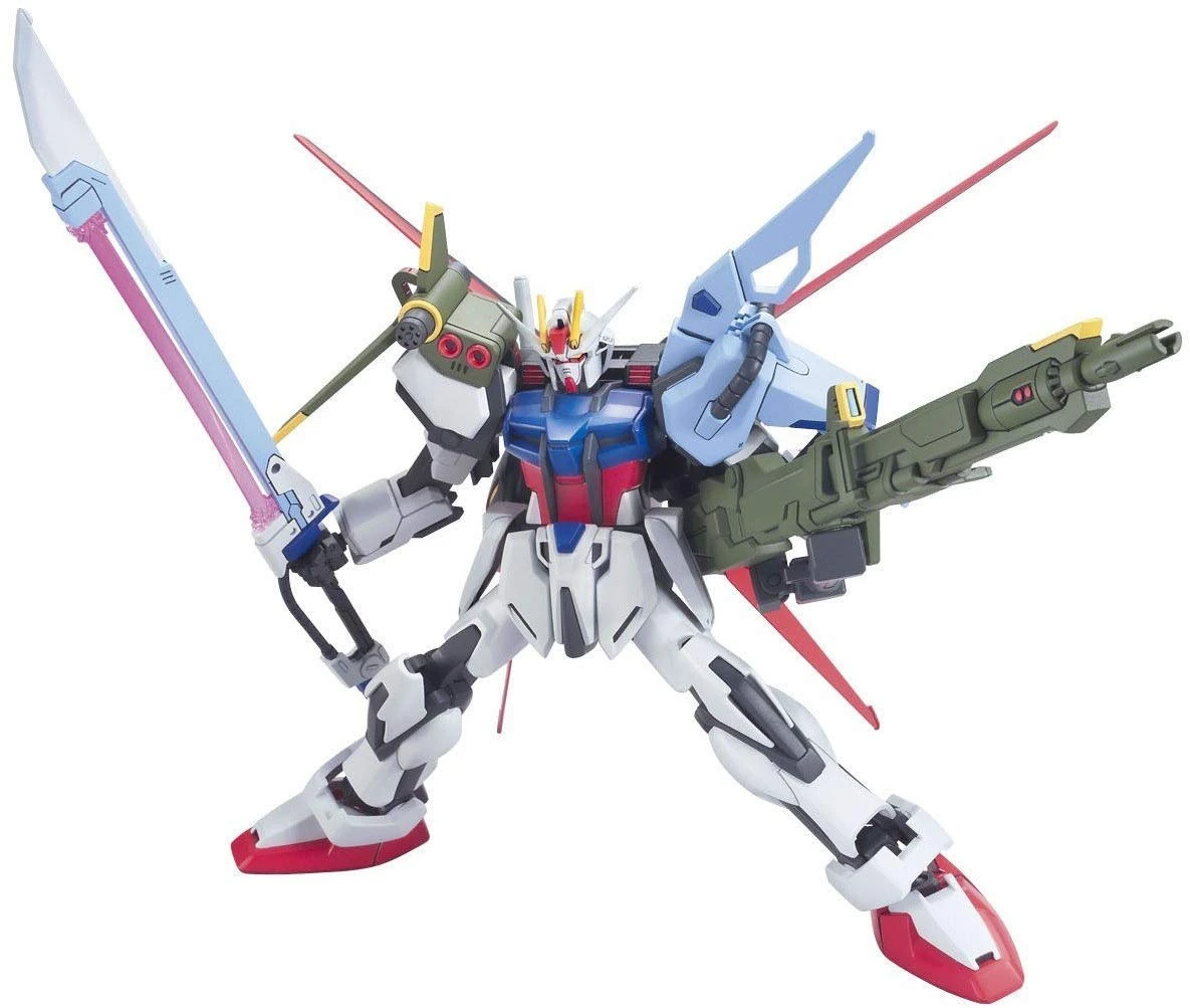 Gundam High Grade Gundam Seed 1/144 Scale Model Kit: R17 Perfect Strike Gundam