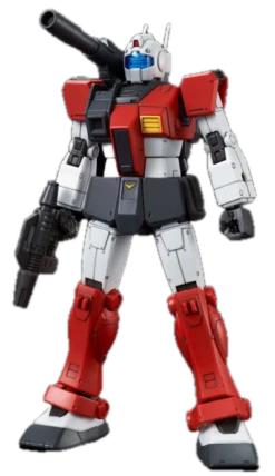 Gundam High Grade Gundam The Origin 1/144 Scale Model Kit: RGC-80S GM Cannon (Space Assault Type)