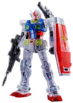 Gundam High Grade Gundam The Origin 1/144 Scale Model Kit: RX-78-02 Gundam [Clear Color]