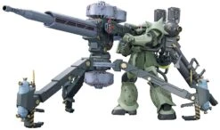 Gundam High Grade Gundam Thunderbolt 1/144 Scale Model Kit: Gundam Thunderbolt (MS-06 Zaku II & Big Gun Set)