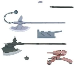 Gundam High Grade Iron-Blooded Arms 1/144 Scale Model Kit Accessories: #003 Mobile Suit Option Set 3 & Gjallarhorn Mobile Worker