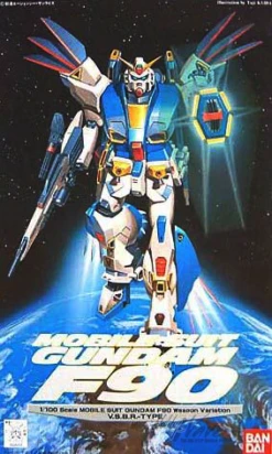 Gundam Mobile Suit Gundam F90 1/100 Scale Model Kit: Gundam F90 V Type