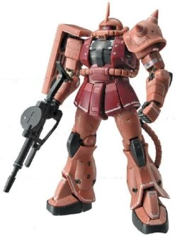 Gundam Real Grade Excitement Embodied 1/144 Scale Model Kit: #02 MS-06S Zaku II (Char Aznable's Custom)