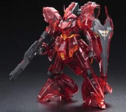 Gundam Real Grade Excitement Embodied 1/144 Scale Model Kit: "Limited Item" MSN-04 Sazabi [Clear Color]