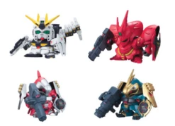 Gundam SD BB Model Kit: Char's Counterattack Set (8 Models)