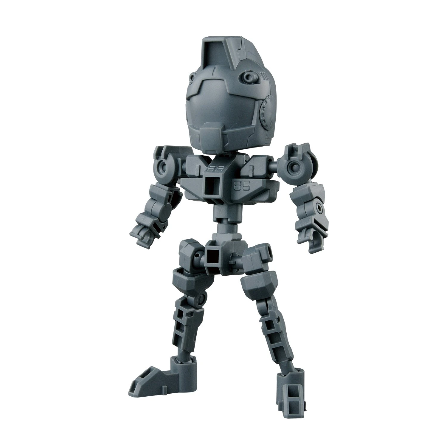 Gundam SD Cross Silhouette Model Kit: OP-02 Frame (Gray)