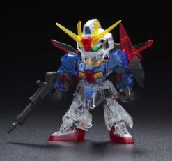 Gundam SD Gundam Cross Silhouette Model Kit: "Limited Item" Zeta Gundam (Cross Silhouette Frame Ver.) [Clear Color]