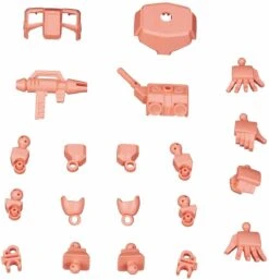 Gundam SD Gundam Cross Silhouette Model Kit: OP-07 Silhouette Booster (Red)