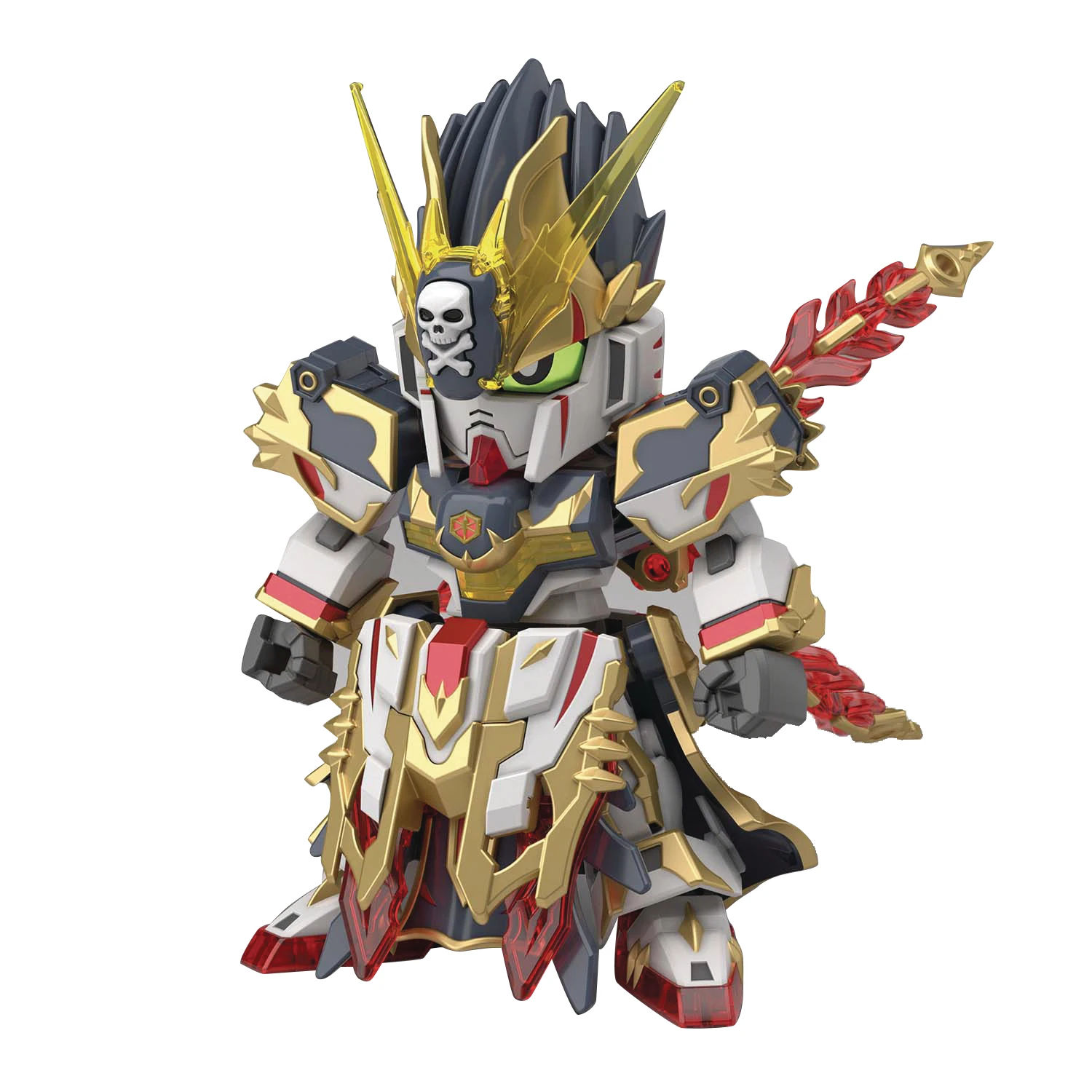 Gundam SD Gundam Sangoku Soketsuden Model Kit: #30 Gan Ning Crossbone Gundam