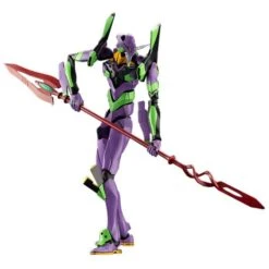 Neon Genesis Evangelion 1/400 Scale Model Kit: Evangelion Test Type-01 With Spear Of Cassius