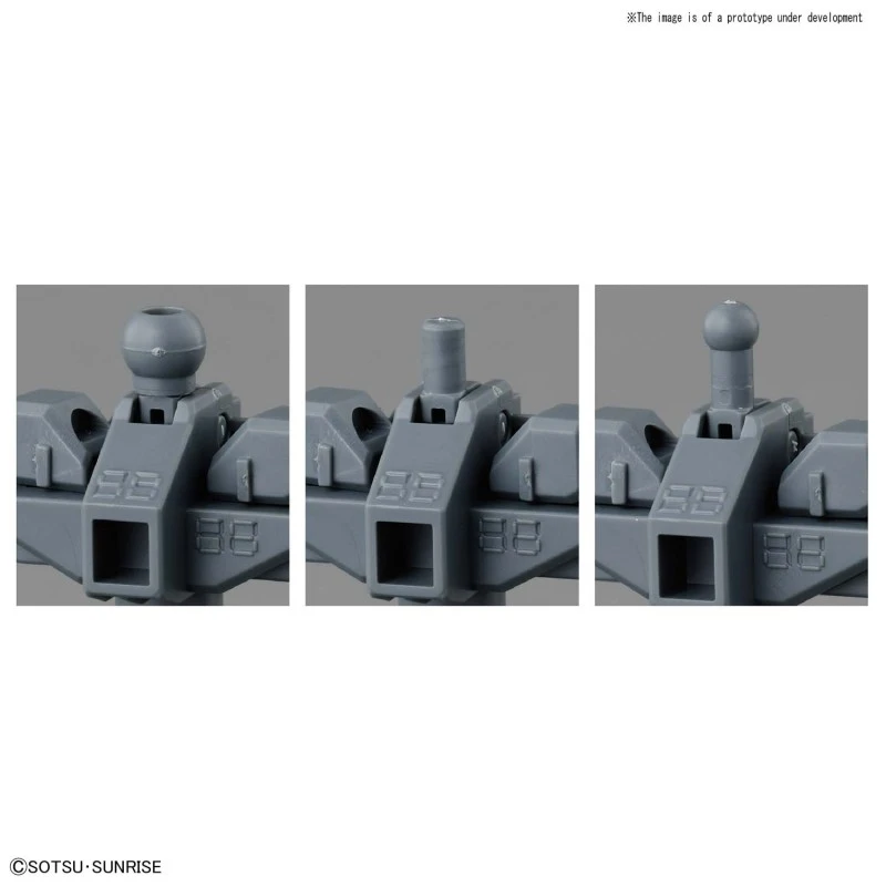 Gundam SD Cross Silhouette Model Kit: OP-02 Frame (Gray) - Image 2