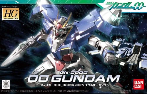Gundam High Grade Gundam 00 1/144 Scale Model Kit: #22 GN-0000 00 Gundam - Image 2