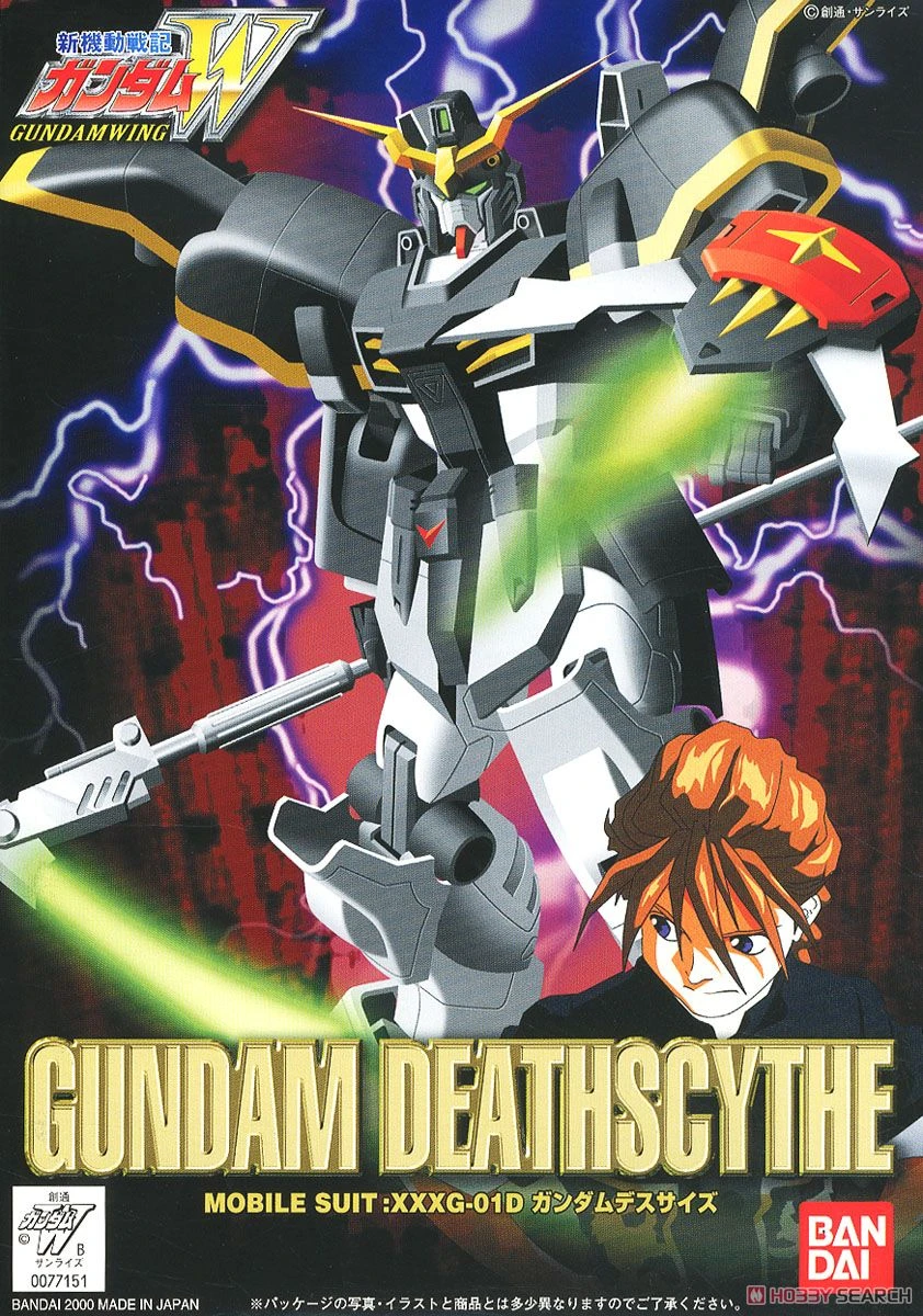 Gundam Wing 1/144 Scale Model Kit: WF-03 XXXG-01D Gundam Deathscythe - Image 2