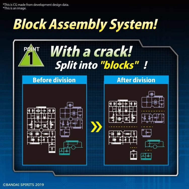 30MM 1/144 Scale Model Kit: #46 EEXM-S01U Forestieri 01 - Image 8