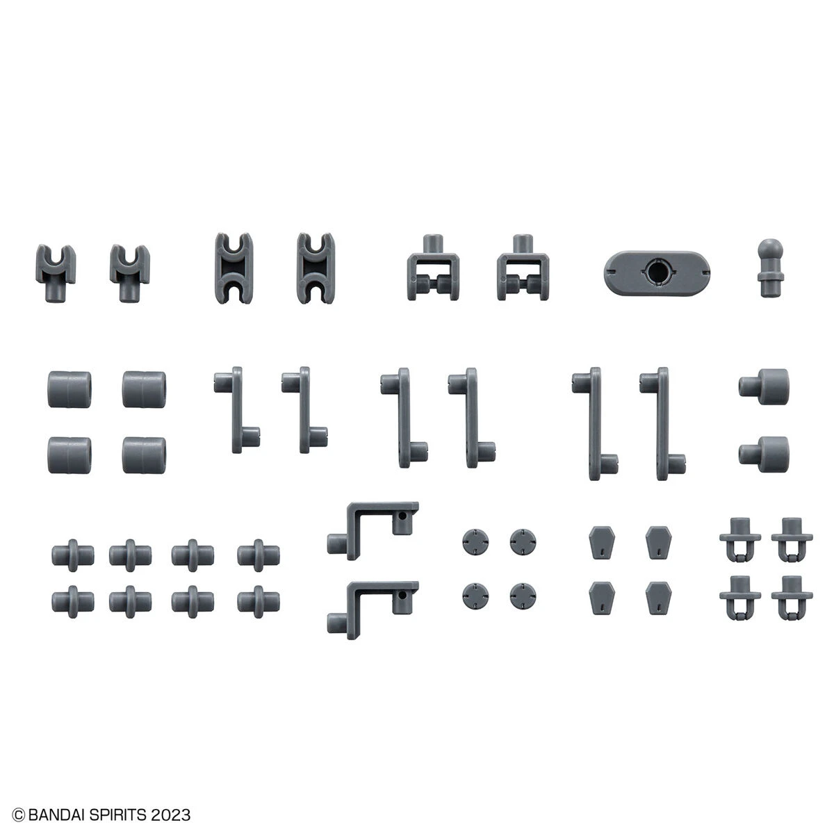 30MM 1/144 Scale Model Kit: #01 Customize Material (Pipe Parts/Multi-Joint) - Image 3