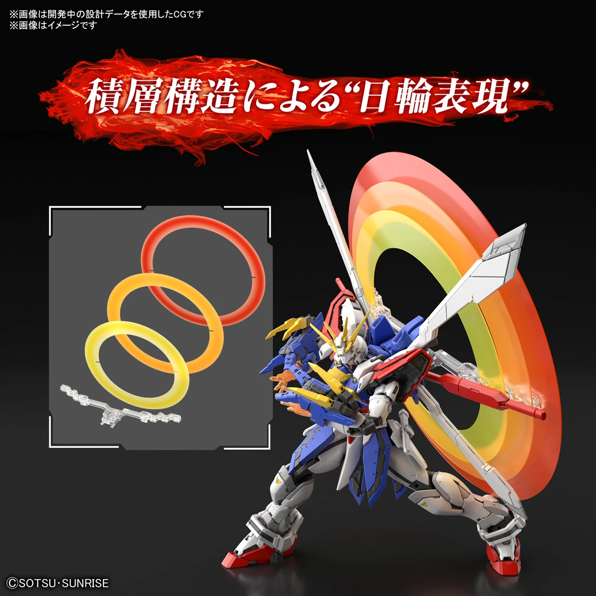 Gundam Real Grade Excitement Embodied 1/144 Scale Model Kit: #37 God Gundam - Image 6