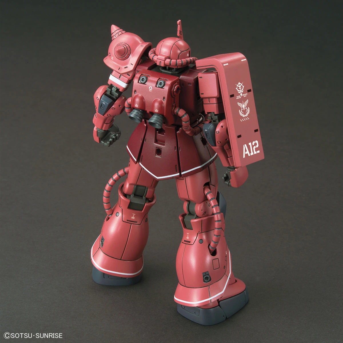 Gundam High Grade Gundam The Origin 1/144 Scale Model Kit: #024 MS-06S Zaku II (Red Comet Ver.) - Image 4