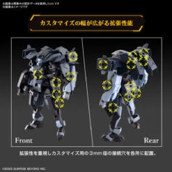 Amaim Warrior High Grade 1/72 Scale Model Kit: Aaron Rhino (Grady Special Machine)