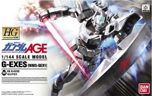 Gundam High Grade Gundam Age 1/144 Scale Model Kit: #009 G-EXES - Image 2
