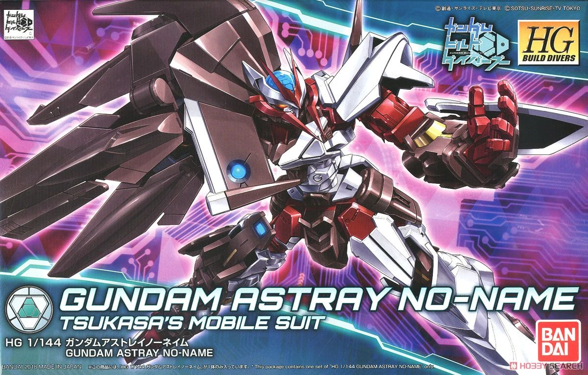 Gundam High Grade Build Divers 1/144 Scale Model Kit: #012 Gundam Astray No-Name - Image 2