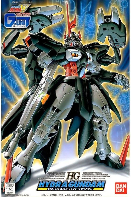 Gundam High Grade Gundam W G-Unit 1/144 Scale Model Kit: #04 OZ-15 AGX Hydra Gundam - Image 2
